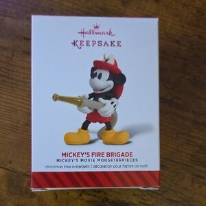 2014 Hallmark Mickey's Fire Brigade Ornament